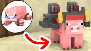 Monster School : Pig Becomes Hero - Minecraft Animation