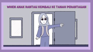 ketika anak rantau balik ke tanah perantauan😭😔😔 (animasi indo)