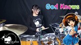 God knows... - The Melancholy of Haruhi Suzumiya Drum Cover By Tarn Softwhip