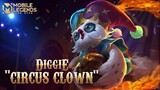 DIGGIE New Skin | Circus Clown | Mobile Legends: Bang Bang