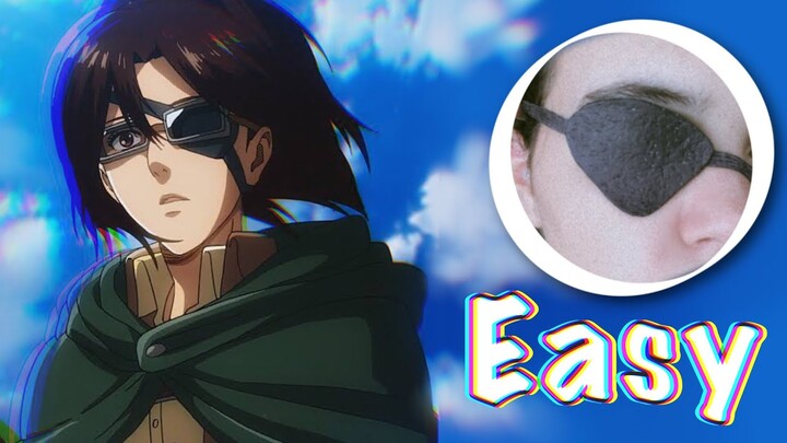 DIY Attack on Titan Hange Zoë Inspired Eye Patch | Anime Eye Patch 3
