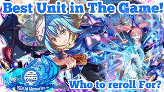 Slime - Isekai Memories: Best Units In The Game! [Who to Reroll For?]
