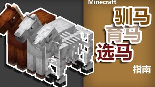 Minecraft 驯马 育马 选马指南