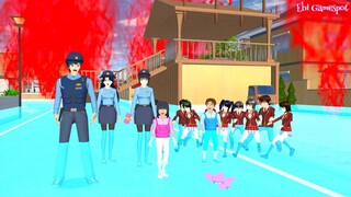 Yuta Mio Diajak Berenang Di Banjir - Kucing Licik Bor Tanah Keluar Lava | Sakura School Simulator