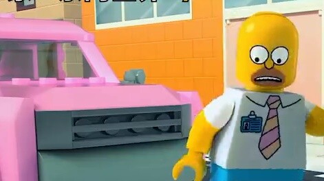 What would it be like when The Simpsons came to Lego World?