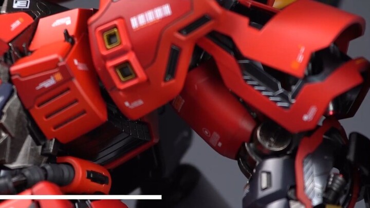 Isn't it difficult to achieve the effect you like without GK? MG Sazabi direct