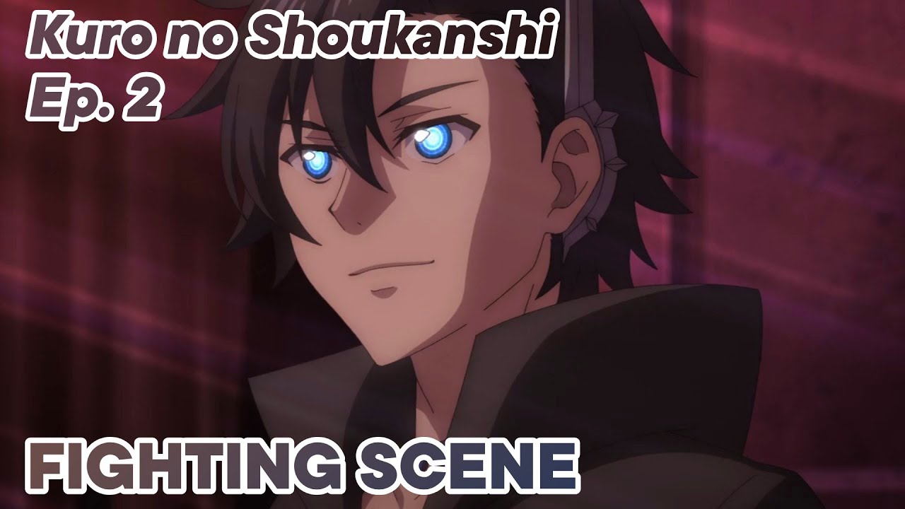 Kuro no Shoukanshi, Black Summoner, Fighting Scene, Action Scene