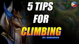 5 Tips for Climbing