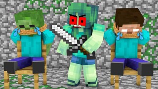 Monster School : Poor Zombie & Herobrine Life - minecraft animation