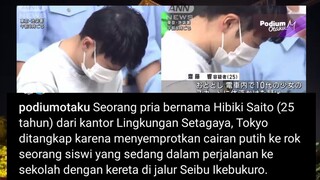 Pejabat Jepang Ketangkap Basah Nyemprotin Air Ke siswi Di Jepang, Bukan Maen