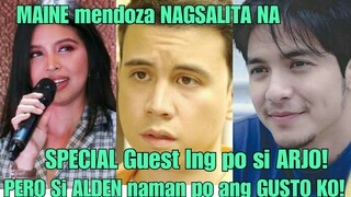 Rebelasyon!Maine Mendoza Nagbigay na ng Linaw Kung Bakit si ARJO Ang GUEST at hindi si ALDEN!