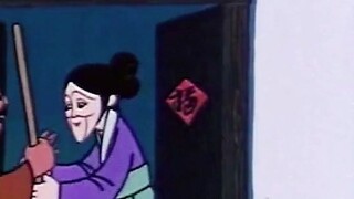 Trong bộ phim hoạt hình xưa “Người đốt hương”, ông lão dùng lời nói dối trắng trợn để giúp bà lão th