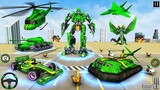 Heli Robot Car Games: Bumblebee Multi Transform Battle City - Redbot | Android iOS Gameplay