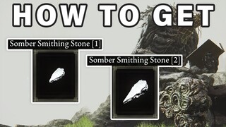 How to get SOMBER Smithing Stone 1 & 2 | Bell Bearing ► Elden Ring