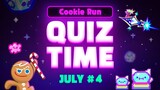 Cookie Run: QUIZ TIME ตอบปัญหาคุกกี้รัน - กรกฎาคม #4
