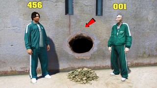 GTA 5 Trò Chơi Con Mực 'Squid Game' Người Chơi 456 Lên Kế Hoạch Bỏ Trốn Khỏi Nơi Tổ Chức Trò Chơi !