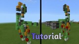 How to make a Walking and Shooting Robot in Minecraft