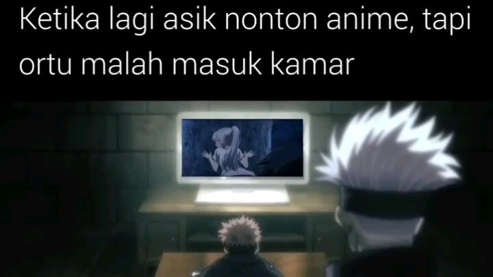 Hayo nonton apaan luwh