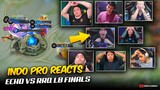 INDO PRO PLAYERS REACTION on ECHO vs RRQ M4 LOWER BRACKET FINALS. . .😮
