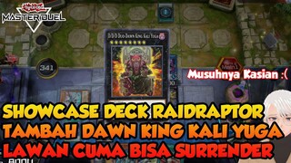 SHOWCASE DECK RAID RAPTOR ULTIMATE FALCON + DAWN KING KALI YUGA MASTER DUEL