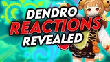 THIS CHANGES EVERYTHING! DENDRO ELEMENT REACTIONS LEAKED [Amazon AppStore]