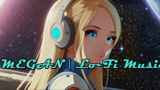 Megan Lo Fi Space Girl ¦ Explore The Galaxy Relax