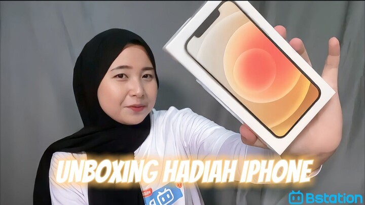 Unboxing Hadiah iPhone dari Bstation 😍