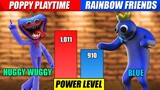 Poppy Playtime and Rainbow Friends Power Comparison | SPORE