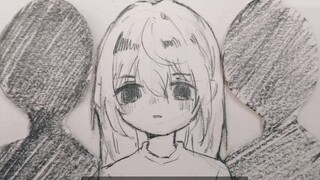 ถ้ากล้าพอก็คลิกเข้ามา [ลายมือ OC] ความเศร้าของฉันทำจากน้ำ (ภาษาญี่ปุ่นของ "ความเศร้าของฉันทำจากน้ำ")