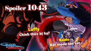 [Spoiler OP 1043]. Luffy chính thức bị đánh bại! CP0 bị tử hình!