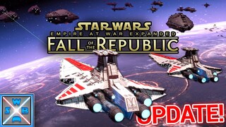 Die KLONKRIEGE bekommen neues LEBEN! - STAR WARS EMPIRE AT WAR Fall of the Republic Update  1.1