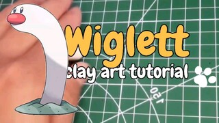 Wiglett clay art tutorial.