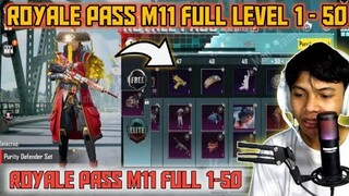 Royale Pass C2S6 M11 Full Level 1-50 | Pubg Mobile