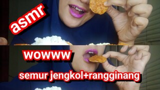 ASMR SEMUR JENGKOL+RANGINANG+IKAN DABU DABU