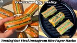 Testing Out Viral Food Hacks | Testing Instagram Korean Rice Paper Hacks | Testing Korean Food Hacks
