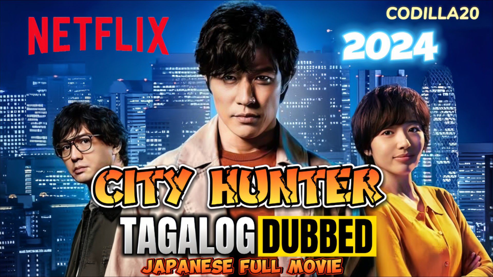 CITY HUNTER 2024 FULL MOVIE TAGALOG DUBBED HD JAPANESE MOVIE - BiliBili