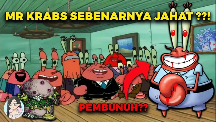MR KRAB Sebenarnya JAHAT ??! Teori Konspirasi Spongebob | Alur Cerita Spongebob | TTS