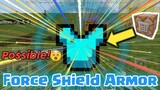 How to make a Force Shield Armor in Minecraft using Command Block Trick