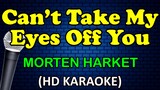 KARAOKE - CANT TAKE MY EYES OFF YOU  Morten Harket HD Karaoke_1080p