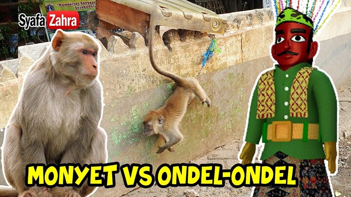 Video lucu MONYET & Ondel Ondel Betawi
