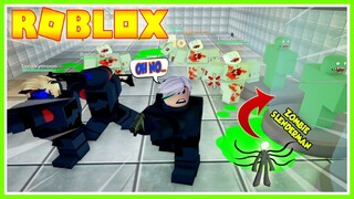 DIKEPUNG ZOMBIE TITISAN SLENDERMAN DI AREA 51 !!! ROBLOX MIKOCIL