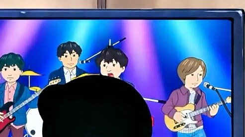 Nobita đã giúp Shizuka đưa thần tượng ra khỏi TV để ký tên nhưng Hổ Béo lại bị người đàn ông mặt bò 