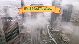 Dubai burj khalifa awesome view