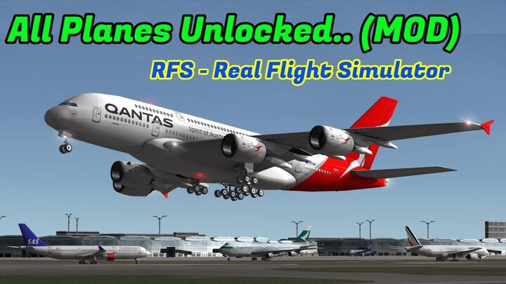 REAL FLIGHT SIMULATOR MOD APK ALL PLANES UNLOCKED 2.6.0 | FREE DOWNLOAD RFS MOD PRO NEW TERBARU 2025