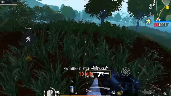 PUBG Mobile - Trên Tay Skin AKM Ầm Ầm _v _ Trận Đấu Top 1 Cực Đau Tim