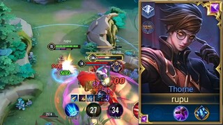 AoV : THORNE  PRO GAMEPAY | MEGA KILL  |  - ARENA OF VALOR