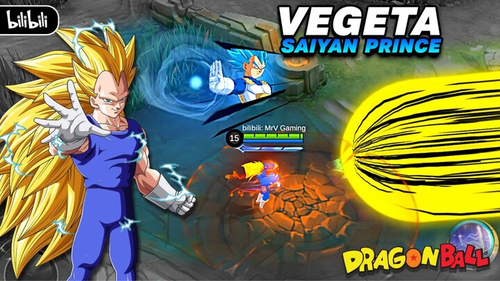 VEGETA in Mobile Legends ๐ฑ MLBB x DRAGON BALL