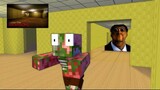 Học viện quái vật tập 1554 丨 Inside The backroom + Obunga 丨 Hoạt hình Minecraft kinh dị