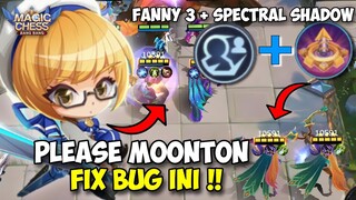 BUG FANNY SKILL 3 DAN RUNE SPECTRAL SHADOW MAGIC CHESS UPDATE TERBARU 2024 !! COMBO TERKUAT MC ??