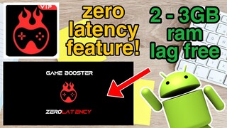 Best Game Booster For Android | ZERO LATENCY FEATURE